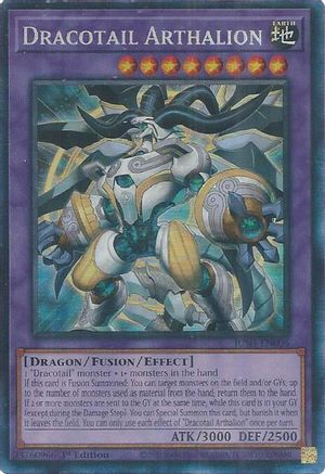 Image of Dracotail Arthalion (CR) [JUSH-EN006] Collector's Rare