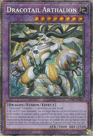 Image of Dracotail Arthalion (Starlight Rare) [JUSH-EN006] Starlight Rare