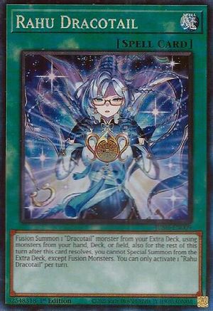 Image of Rahu Dracotail (CR) [JUSH-EN009] Collector's Rare