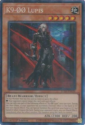 Image of K9-00 Lupis (CR) [JUSH-EN034] Collector's Rare