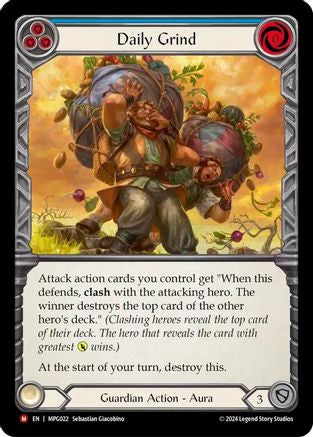 Image of Daily Grind [MPG022] (Mastery Pack Guardian)  Rainbow Foil