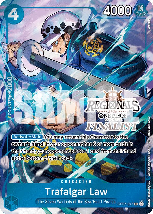 Image of Trafalgar Law (Offline Regional Finalist Card Set 2025 Vol.2) [One Piece Promotion Cards]