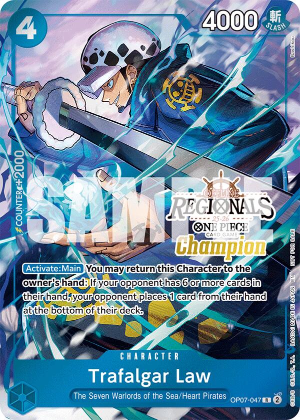 Image of Trafalgar Law (Offline Regional Champion Card Set 2025 Vol.2) [One Piece Promotion Cards]