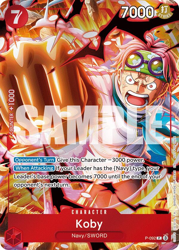 Image of Koby (Event Pack Vol. 7) [One Piece Promotion Cards]