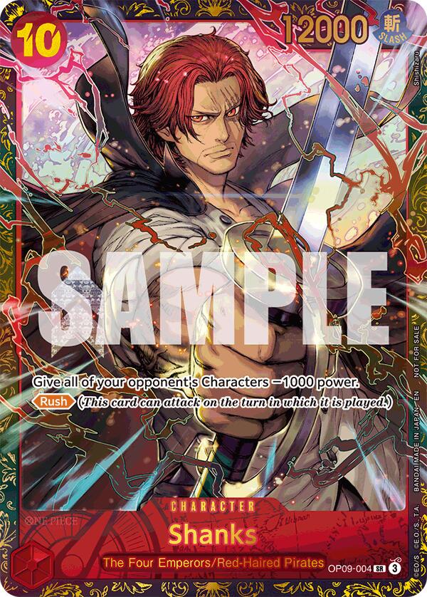Image of Shanks (Championship 25-26 Offline Regionals Season 2) [One Piece Promotion Cards]