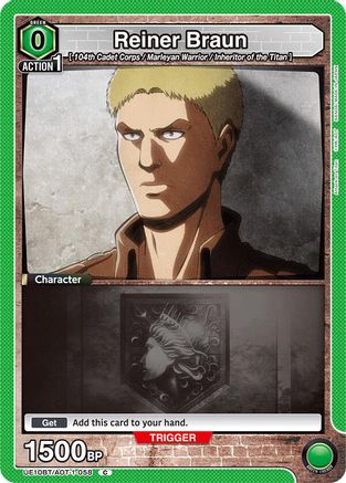 Image of Reiner Braun (UE10BT/AOT-1-058) - UE10BT Attack on Titan
