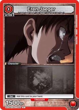 Image of Eren Jaeger (090) (UE10BT/AOT-1-090) - UE10BT Attack on Titan
