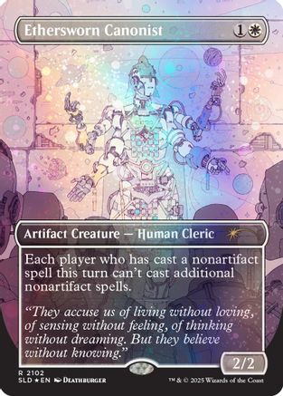 Image of Ethersworn Canonist (Galaxy Foil) [Secret Lair Drop Series]