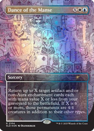 Image of Dance of the Manse (Galaxy Foil) [Secret Lair Drop Series]
