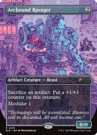 Image of Arcbound Ravager (2105) [Secret Lair Drop Series]