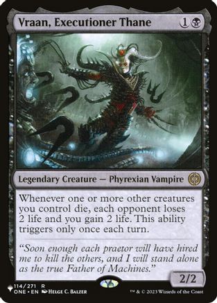 Image of Vraan, Executioner Thane [The List]