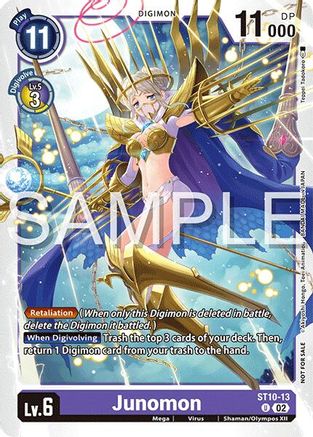 Image of Junomon [ST10-13] (Time Stranger Demo Deck) [Digimon Demo Deck Exclusive Cards]