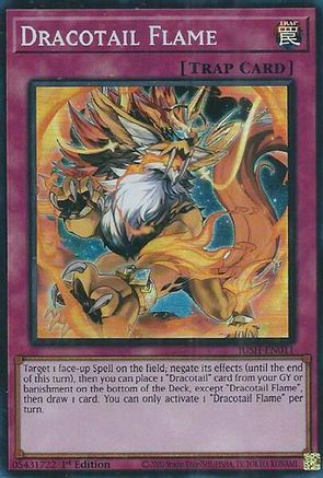 Image of Dracotail Flame (Super Rare) [JUSH-EN011] Super Rare