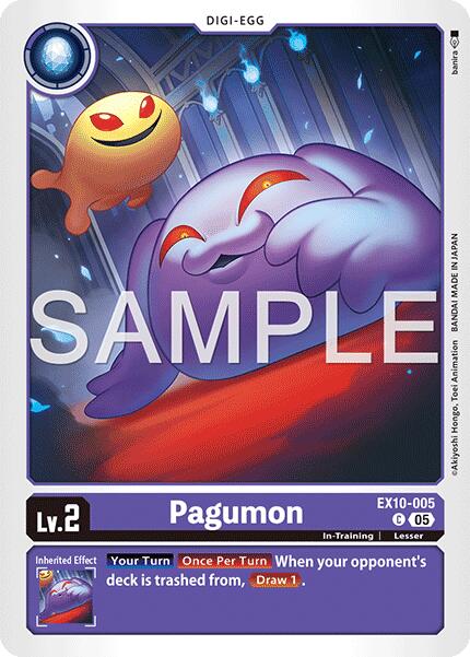 Image of Pagumon [EX10-005] [Sinister Order]