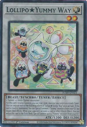 Image of LollipoYummy Way (Super Rare) [JUSH-EN021] Super Rare