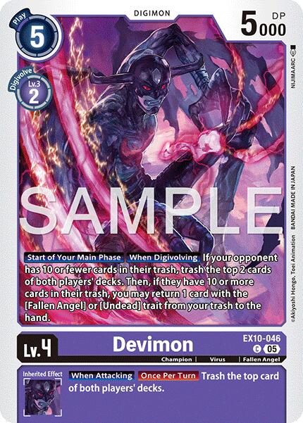 Image of Devimon [EX10-046] [Sinister Order]