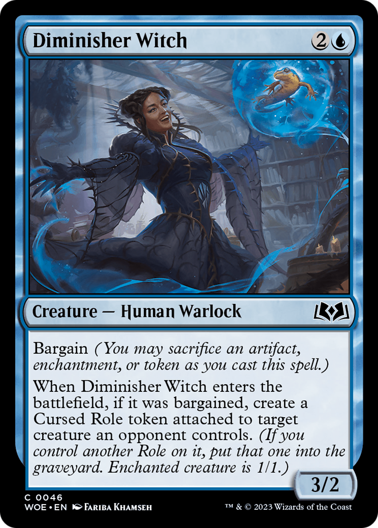 Image of Diminisher Witch [Wilds of Eldraine]