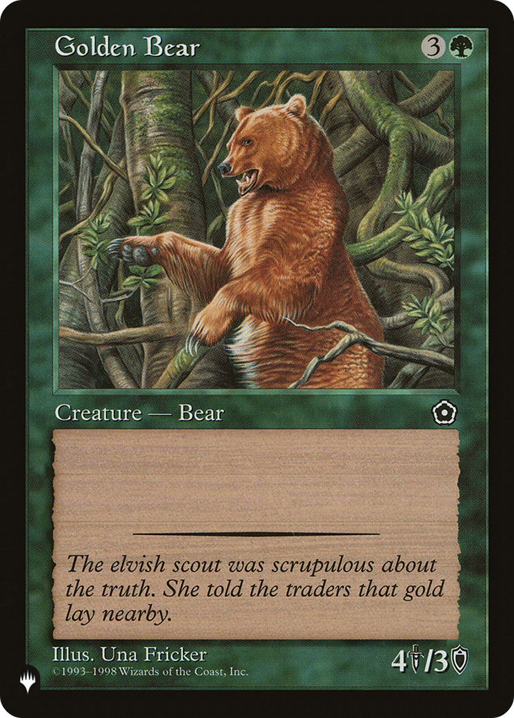 Image of Golden Bear [The List]