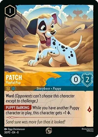 Image of Patch - Playful Pup (30/P2) [Promo Cards]