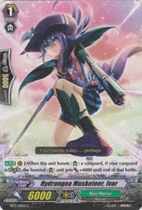 Image of Hydrangea Musketeer, Ivar (BT17/141EN) [Blazing Perdition ver.E]
