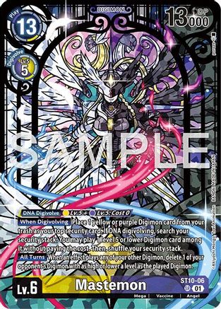 Image of Mastemon (Premium Heroines Set Ver.2) (ST10-06) - Starter Deck 10: Parallel World Tactician Foil