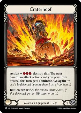 Image of Craterhoof [MPG008] (Mastery Pack Guardian)  Cold Foil
