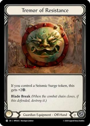 Image of Tremor of Resistance [MPG012] (Mastery Pack Guardian)