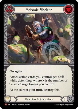 Image of Seismic Shelter [MPG023] (Mastery Pack Guardian)