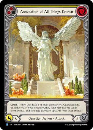 Image of Annexation of All Things Known (Extended Art) [MPG029] (Mastery Pack Guardian)  Rainbow Foil