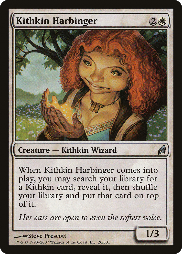 Image of Kithkin Harbinger [Lorwyn]