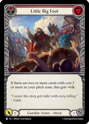 Image of Little Big Foot (Red) [MPG038] (Mastery Pack Guardian)