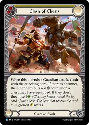 Image of Clash of Chests [MPG048] (Mastery Pack Guardian)  Rainbow Foil
