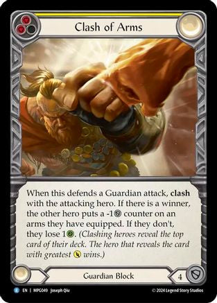Image of Clash of Arms [MPG049] (Mastery Pack Guardian)  Rainbow Foil