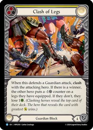 Image of Clash of Legs [MPG050] (Mastery Pack Guardian)