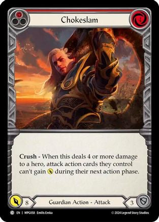 Image of Chokeslam (Red) [MPG058] (Mastery Pack Guardian)
