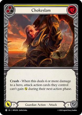Image of Chokeslam (Yellow) [MPG059] (Mastery Pack Guardian)
