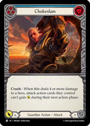 Image of Chokeslam (Blue) [MPG060] (Mastery Pack Guardian)