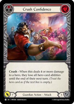 Image of Crush Confidence (Red) [MPG064] (Mastery Pack Guardian)