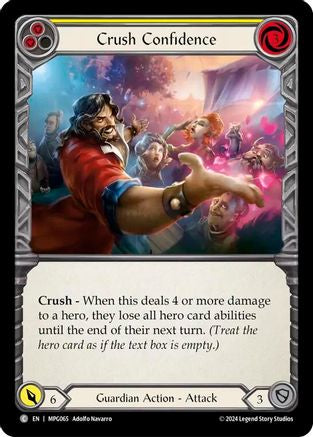 Image of Crush Confidence (Yellow) [MPG065] (Mastery Pack Guardian)