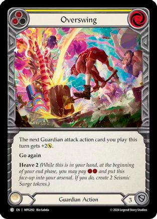 Image of Overswing (Yellow) [MPG092] (Mastery Pack Guardian)
