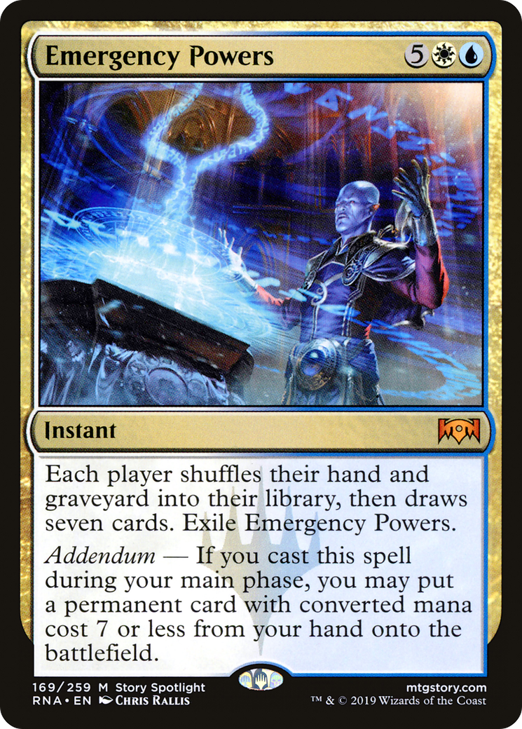 Image of Emergency Powers [Ravnica Allegiance]