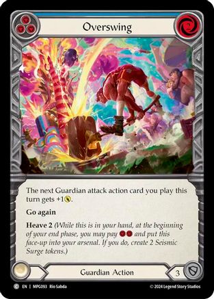Image of Overswing (Blue) [MPG093] (Mastery Pack Guardian)