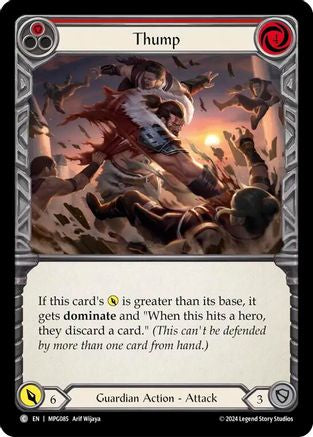 Image of Thump (Red) [MPG085] (Mastery Pack Guardian)
