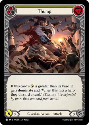 Image of Thump (Yellow) [MPG086] (Mastery Pack Guardian)