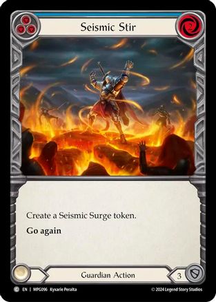 Image of Seismic Stir (Blue) [MPG096] (Mastery Pack Guardian)