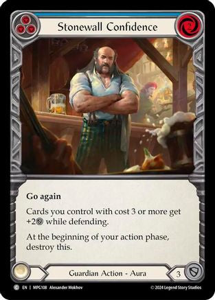 Image of Stonewall Confidence (Blue) [MPG108] (Mastery Pack Guardian)