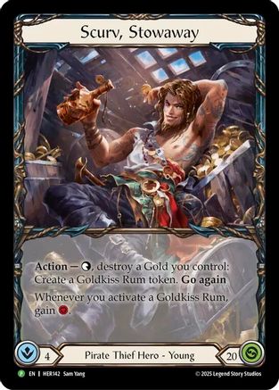 Image of Scurv, Stowaway [HER142] (Promo)  Rainbow Foil