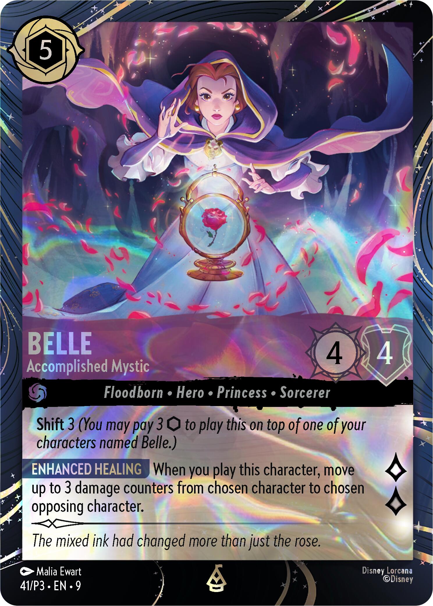 Image of Belle - Accomplished Mystic (41) [Promo Cards]