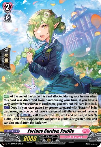 Image of Fortune Garden, Feuille (Foil) (D-PR/897EN) [D Promo Cards]