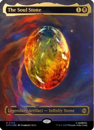 Image of The Soul Stone (Cosmic Foil) [Marvel's Spider-Man]